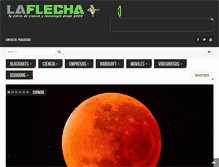 Tablet Screenshot of laflecha.net